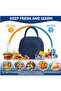 Insulated Lunch Bag, Leakproof Lunch Box for Cooling/Warming, Portable Bag for Work, Picnic, Travel - 3