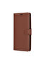 Case for iPhone XS Max, Leather Folio, shockproof, brown - 4