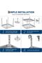 36x30x30 Inch Stainless Steel Equipment Grill Stand Table with Wheels - 4