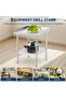 28x24x30 Inch Stainless Steel Equipment Grill Stand Table - 7