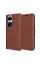 Case for Oppo Reno10, Techsuit, PU, ​​Brown