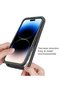 Case for iPhone 15 Pro, Techsuit, TPU, Black - 4