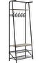 180cm Hall Tree | Entryway Organizer with Hooks for Coats, Bags | Storage for Shoes | with En - 8