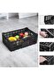 52L Heavy Duty Collapsible Plastic Storage Crate, 1pcs - 4
