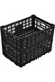 52L Heavy Duty Collapsible Plastic Storage Crate, 2pcs