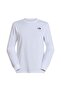 M Evolution Simple Dome Regular Long Sle Men's T-Shirt Nf0A8Eu3Fn41 White-S