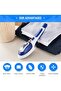 Steam Iron for Clothes, 2 IN 1 Horizontal and Vertical Ironing Steamer for clothes, 800W Powerful Fa - 4