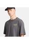Gas Station Back Graphic Tee Men's T-Shirt Tb0A5Mq4W081 Gray-M - 4