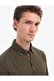 Khaki Linen Blend Regular Fit Long Sleeve Shirt 50320941-Vr027 - 2