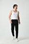 Relax Ti̇me Men's Compact Combed Cotton Zippered Sweatpants