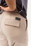 Ranger Cargo Pocket Detailed Elastic Waist Baggy Gabardine Trousers - 7
