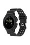 Strap for Not Specified, Techsuit, Silicone, Black