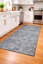 Digital Printing Four Seasons Non-Slip Base Washable Cutting Hallway Kitchen Room Runner Carpet