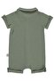 Basic 6-18 Months Jumpsuit - Khaki - 2