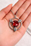 Naruto Sharingan Metal Necklace Silver Color 60 cm Chain Unisex Anime Accessory - 3