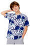 Boy'S/Girl's Smiling Face Patterned Oversize Fit White Color T-Shirt - 3