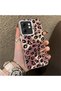 حافظة هاتف Infinix Smart 9 المتوافقة مع نمط الفهد، مقاومة للصدمات وواقية.