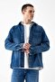 Single Pocket Denim Outer Shirt - 2