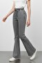 Spanish Style Lace Detailed Jeans - Smoked - 3