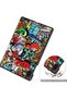 Honor Pad X8 tablet case, Techsuit, Clamshell Case, Black - 2