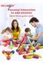 64 Piece Magnetic Ball and Rods Set, Magnetic Building Toys, Colorful DIY Building Blocks Sticks, Ki - 5