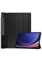 Galaxy Tab S9 FE Plus Tablet Case, Techsuit, Clamshell Case, Black