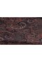 Ethnic Pattern Skirt, Partly Lined Chiffon Dress - Plum - 8