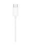 USB Type-C Wired In-Ear Earphones with Microphone and Volume Control - White - 5