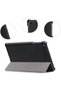 Galaxy Tab A SM-T510 Tablet Case, Techsuit, Clamshell Case, Black - 4