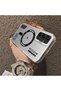 Samsung Galaxy A25 Compatible Silicone Edge Hard Back Anti-Fall Phone Case Creative Patterned - 3