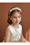 Zircon Stone Daisy Crown – Elegant Crown with Pearl Detail, Suitable for Girls & Adults - 5