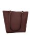 Tote Genuine Leather Women's Shopping Arm and Shoulder Bag - 7
