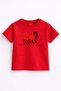 23 April Atatürk Silhouette Printed Children's T-Shirt – National Sovereignty Day Themed