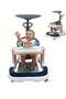 مشاية أطفال مع مقبض دفع وواقي شمس، مشاية أطفال متعددة الوظائف قابلة للطي، عربة أطفال صغيرة