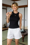 Women's Camisole Slim Fit Cotton Athlete Bodysuit