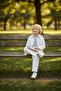 Boy's Cotton Linen Set 2-Piece Shirt Pants Oversize Comfortable Summer Wear - 4