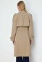 Belted Shoulder Epaulet Trench Coat - 5