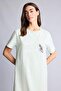 100% Cotton Short Sleeve Nightgown H4712Ax26Sm - 2