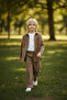 Boy's Cotton Linen Set 2-Piece Shirt Pants Oversize Comfortable Summer Wear - 2