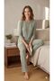 Lycra Camisole Seasonal Pajama Set - 2