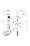 Luxe Fire Shower Column Set Chrome - 3