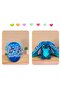 Zippered Stitch Plush Toy 20cm Stich Imported Furry Plush Bear Sleeping Companion - 2