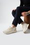 Men's Cream Lightweight Knitwear Sneaker – Casual Comfort Shoes