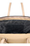Mink Shk319 Shopper Bag with Bow Charm, Zipper Closure, and Lining - 5