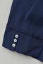 V-Neck Buttoned Half Sleeve Modal Shirt - Dark Blue - 4
