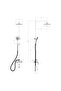 Plus Brown Rain Shower Set Gun Metal Grey - 2