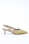 Cbr-F80 Thin Heeled Straw Shoes - 2