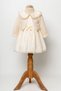 Seasonal Baby Girl Lıora Long Sleeve Muslin Dress with Bow Detail - 2