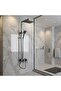 Hope Rain Shower Column - Complete Gun Metal - 8