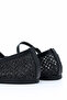 Cbr-M20 Belted Straw Knitted Ballerinas - 4